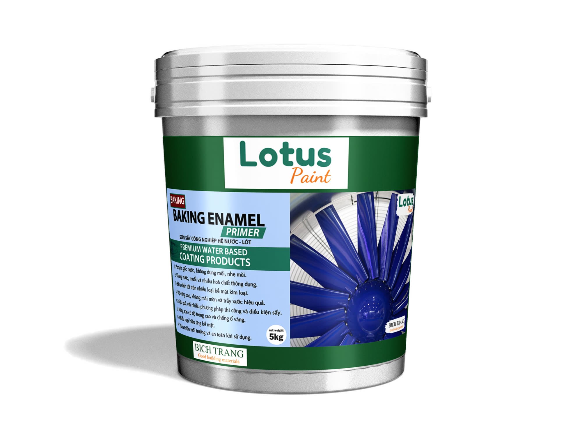 SƠN SẤY CÔNG NGHIỆP HỆ NƯỚC - LÓT - BAKING ENAMEL - PRIMER